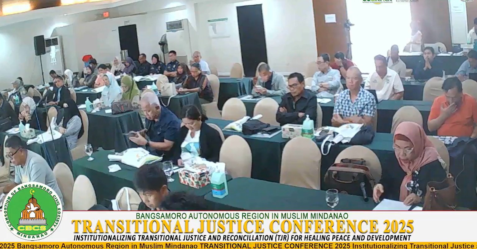 𝐁𝐀𝐑𝐌𝐌 𝐓𝐫𝐚𝐧𝐬𝐢𝐭𝐢𝐨𝐧𝐚𝐥 𝐉𝐮𝐬𝐭𝐢𝐜𝐞 𝐂𝐨𝐧𝐟𝐞𝐫𝐞𝐧𝐜𝐞 𝟐𝟎𝟐𝟓 𝐂𝐨𝐧𝐯𝐞𝐧𝐞𝐬 𝐢𝐧 𝐃𝐚𝐯𝐚𝐨 𝐂𝐢𝐭𝐲