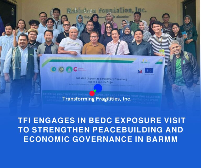 𝐓𝐅𝐈 𝐄𝐧𝐠𝐚𝐠𝐞𝐬 𝐢𝐧 𝐁𝐄𝐃𝐂 𝐄𝐱𝐩𝐨𝐬𝐮𝐫𝐞 𝐕𝐢𝐬𝐢𝐭 𝐭𝐨 𝐒𝐭𝐫𝐞𝐧𝐠𝐭𝐡𝐞𝐧 𝐏𝐞𝐚𝐜𝐞𝐛𝐮𝐢𝐥𝐝𝐢𝐧𝐠 𝐚𝐧𝐝 𝐄𝐜𝐨𝐧𝐨𝐦𝐢𝐜 𝐆𝐨𝐯𝐞𝐫𝐧𝐚𝐧𝐜𝐞 𝐢𝐧 𝐁𝐀𝐑𝐌𝐌