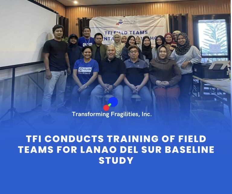𝐓𝐅𝐈 𝐂𝐨𝐧𝐝𝐮𝐜𝐭𝐬 𝐓𝐫𝐚𝐢𝐧𝐢𝐧𝐠 𝐨𝐟 𝐅𝐢𝐞𝐥𝐝 𝐓𝐞𝐚𝐦𝐬 𝐟𝐨𝐫 𝐋𝐚𝐧𝐚𝐨 𝐝𝐞𝐥 𝐒𝐮𝐫 𝐁𝐚𝐬𝐞𝐥𝐢𝐧𝐞 𝐒𝐭𝐮𝐝𝐲