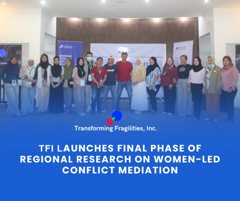 𝐓𝐅𝐈 𝐋𝐀𝐔𝐍𝐂𝐇𝐄𝐒 𝐅𝐈𝐍𝐀𝐋 𝐏𝐇𝐀𝐒𝐄 𝐎𝐅 𝐑𝐄𝐆𝐈𝐎𝐍𝐀𝐋 𝐑𝐄𝐒𝐄𝐀𝐑𝐂𝐇 𝐎𝐍 𝐖𝐎𝐌𝐄𝐍-𝐋𝐄𝐃 𝐂𝐎𝐍𝐅𝐋𝐈𝐂𝐓 𝐌𝐄𝐃𝐈𝐀𝐓𝐈𝐎𝐍