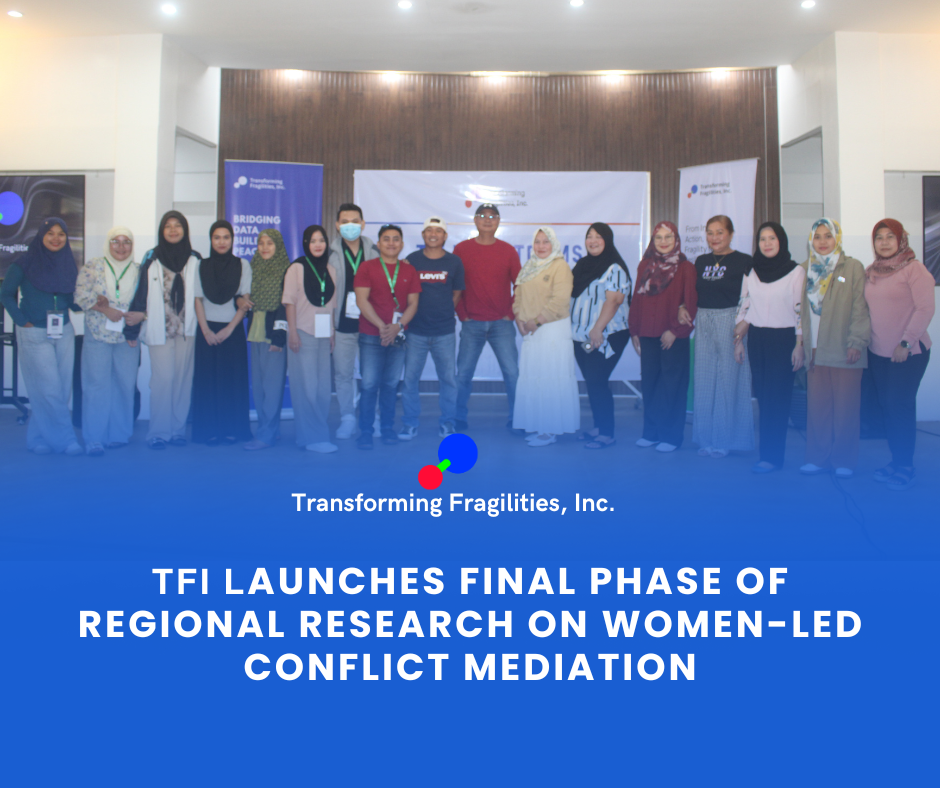 𝐓𝐅𝐈 𝐋𝐀𝐔𝐍𝐂𝐇𝐄𝐒 𝐅𝐈𝐍𝐀𝐋 𝐏𝐇𝐀𝐒𝐄 𝐎𝐅 𝐑𝐄𝐆𝐈𝐎𝐍𝐀𝐋 𝐑𝐄𝐒𝐄𝐀𝐑𝐂𝐇 𝐎𝐍 𝐖𝐎𝐌𝐄𝐍-𝐋𝐄𝐃 𝐂𝐎𝐍𝐅𝐋𝐈𝐂𝐓 𝐌𝐄𝐃𝐈𝐀𝐓𝐈𝐎𝐍