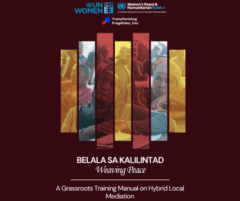 𝐓𝐑𝐀𝐍𝐒𝐅𝐎𝐑𝐌𝐈𝐍𝐆 𝐅𝐑𝐀𝐆𝐈𝐋𝐈𝐓𝐈𝐄𝐒, 𝐈𝐍𝐂. 𝐒𝐎𝐅𝐓-𝐋𝐀𝐔𝐍𝐂𝐇𝐄𝐒 𝐏𝐄𝐀𝐂𝐄𝐁𝐔𝐈𝐋𝐃𝐈𝐍𝐆 𝐌𝐀𝐍𝐔𝐀𝐋𝐒 𝐅𝐎𝐑 𝐓𝐇𝐄 𝐁𝐀𝐍𝐆𝐒𝐀𝐌𝐎𝐑𝐎