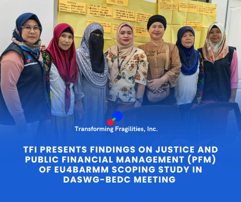 𝐓𝐅𝐈 𝐂𝐎𝐌𝐌𝐄𝐍𝐂𝐄𝐒 𝐅𝐈𝐄𝐋𝐃 𝐃𝐄𝐏𝐋𝐎𝐘𝐌𝐄𝐍𝐓 𝐓𝐎 𝐌𝐀𝐏 𝐇𝐎𝐑𝐈𝐙𝐎𝐍𝐓𝐀𝐋 𝐂𝐎𝐍𝐅𝐋𝐈𝐂𝐓 𝐀𝐍𝐃 𝐈𝐍𝐒𝐓𝐈𝐓𝐔𝐓𝐈𝐎𝐍𝐀𝐋𝐈𝐙𝐄 𝐖𝐎𝐌𝐄𝐍’𝐒 𝐌𝐄𝐃𝐈𝐀𝐓𝐈𝐎𝐍 𝐑𝐎𝐋𝐄𝐒 𝐈𝐍 𝐓𝐇𝐄 𝐁𝐀𝐑𝐌𝐌