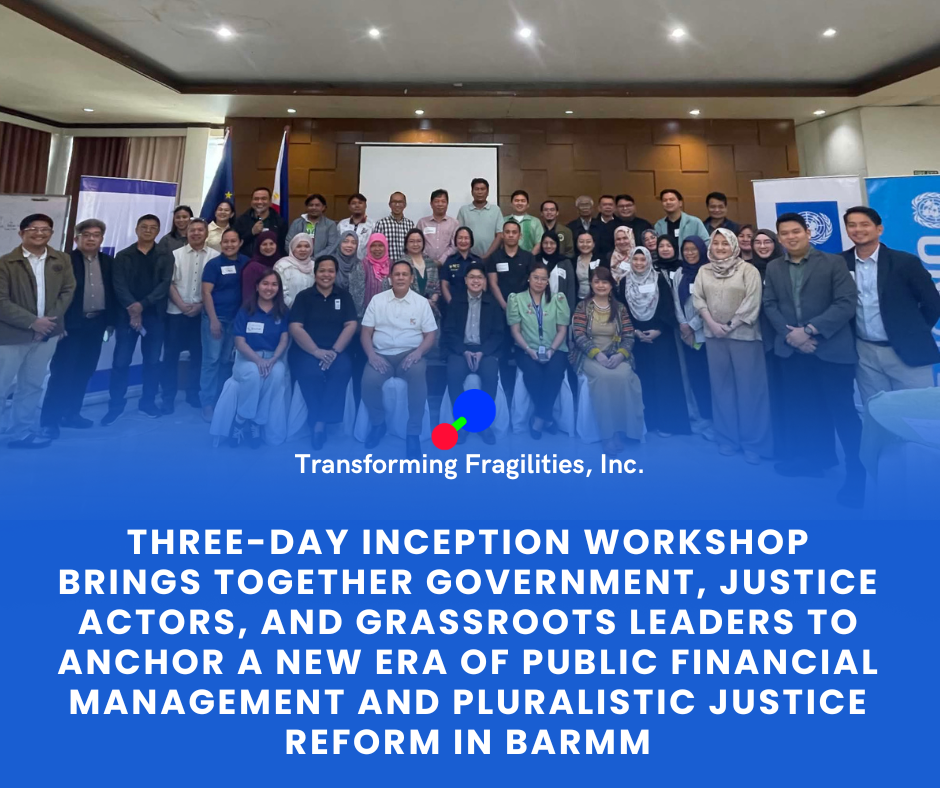 𝐓𝐇𝐑𝐄𝐄-𝐃𝐀𝐘 𝐄𝐔-𝐅𝐔𝐍𝐃𝐄𝐃 𝐈𝐍𝐂𝐄𝐏𝐓𝐈𝐎𝐍 𝐖𝐎𝐑𝐊𝐒𝐇𝐎𝐏 𝐁𝐑𝐈𝐍𝐆𝐒 𝐓𝐎𝐆𝐄𝐓𝐇𝐄𝐑 𝐆𝐎𝐕𝐄𝐑𝐍𝐌𝐄𝐍𝐓, 𝐂𝐒𝐎𝐬, 𝐉𝐔𝐒𝐓𝐈𝐂𝐄 𝐀𝐂𝐓𝐎𝐑𝐒, 𝐀𝐍𝐃 𝐆𝐑𝐀𝐒𝐒𝐑𝐎𝐎𝐓𝐒 𝐋𝐄𝐀𝐃𝐄𝐑𝐒 𝐓𝐎 𝐒𝐓𝐑𝐄𝐍𝐆𝐓𝐇𝐄𝐍 𝐏𝐔𝐁𝐋𝐈𝐂 𝐅𝐈𝐍𝐀𝐍𝐂𝐈𝐀𝐋 𝐌𝐀𝐍𝐀𝐆𝐄𝐌𝐄𝐍𝐓 𝐀𝐍𝐃 𝐏𝐋𝐔𝐑𝐀𝐋𝐈𝐒𝐓𝐈𝐂 𝐉𝐔𝐒𝐓𝐈𝐂𝐄 𝐈𝐍 𝐁𝐀𝐑𝐌𝐌