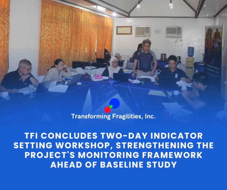 𝐓𝐅𝐈 𝐂𝐎𝐍𝐂𝐋𝐔𝐃𝐄𝐒 𝐓𝐖𝐎-𝐃𝐀𝐘 𝐈𝐍𝐃𝐈𝐂𝐀𝐓𝐎𝐑 𝐒𝐄𝐓𝐓𝐈𝐍𝐆 𝐖𝐎𝐑𝐊𝐒𝐇𝐎𝐏, 𝐒𝐓𝐑𝐄𝐍𝐆𝐓𝐇𝐄𝐍𝐈𝐍𝐆 𝐓𝐇𝐄 𝐏𝐑𝐎𝐉𝐄𝐂𝐓’𝐒 𝐌𝐎𝐍𝐈𝐓𝐎𝐑𝐈𝐍𝐆 𝐅𝐑𝐀𝐌𝐄𝐖𝐎𝐑𝐊 𝐀𝐇𝐄𝐀𝐃 𝐎𝐅 𝐁𝐀𝐒𝐄𝐋𝐈𝐍𝐄 𝐒𝐓𝐔𝐃𝐘